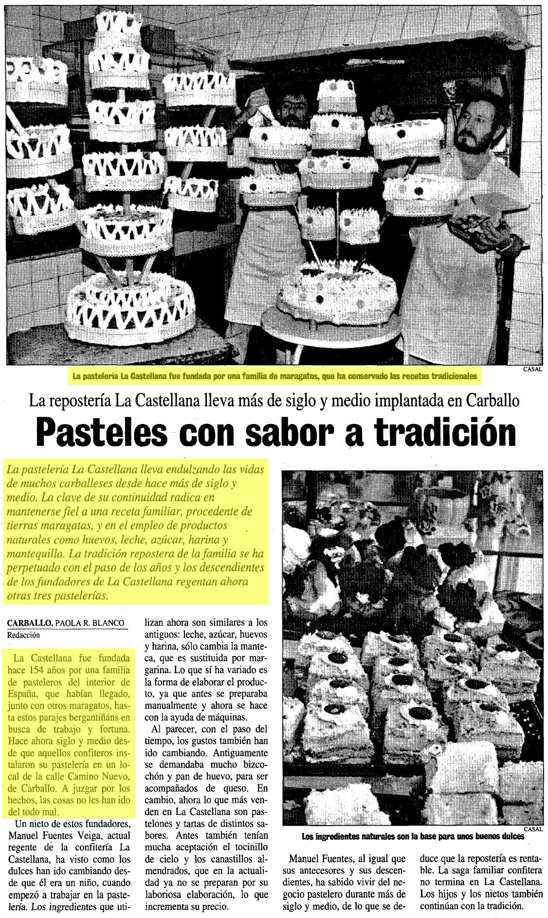 La Voz de Galicia, 16/08/1994